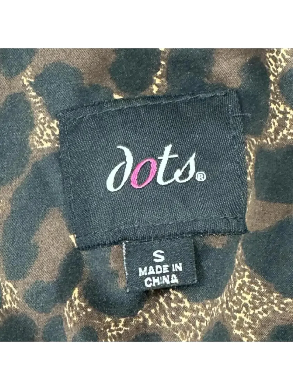 Dots Leopard Print Jacket - Picture 5 of 8